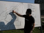 Atakan shows us the site of Miletus