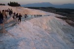 Hierapolis mineral spring deposits