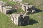 Laodicea - Cold water aqua duct with core clearly visible.