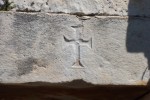 Ephesus, Cross in Odeon Lintel