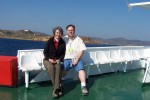 Carl & Pat nearing Patmos