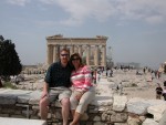 Kurt and Wendy at Parthenon